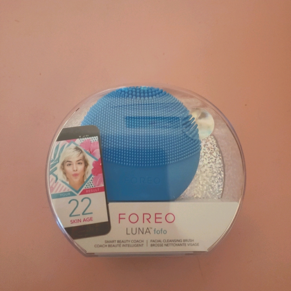 Brand New FOREO LUNA fofo in Blue/Aquamarine